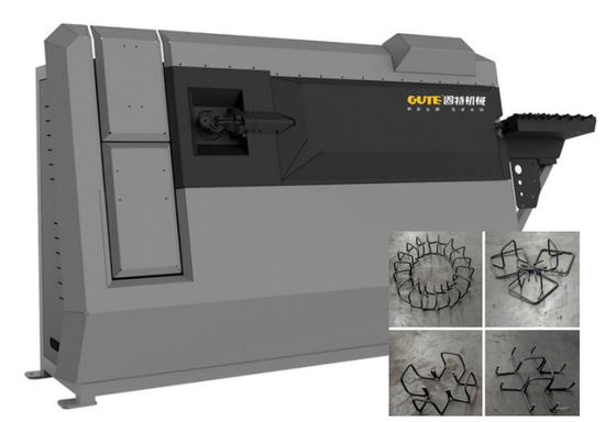 Steel Bar 3D Shapes CNC Automatic Stirrup Bending Machine