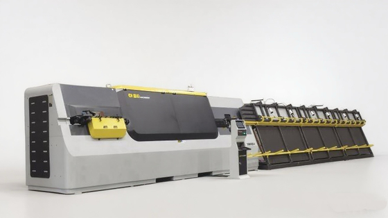 Siemens brand of PLC 16mm CNC Stirrup Bender Automatic Stirrup Making Machine