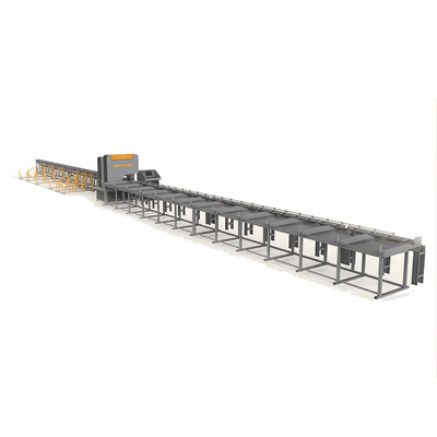 Buy CNC PLC Control Rebar Shear Line 22n/Min Rebar Cutting Line online manufacture
