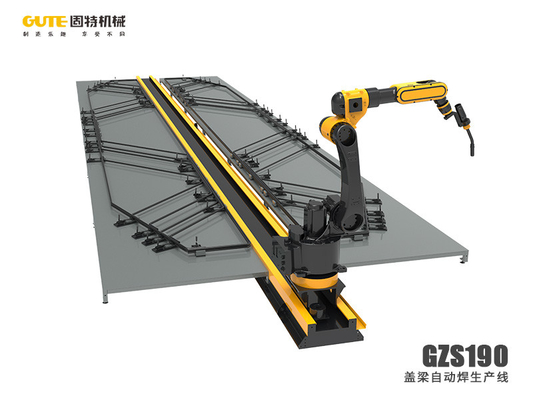 Buy Capping Beam Truss Girder Welding Machine 16.9m Automatic Welding Line online manufacture