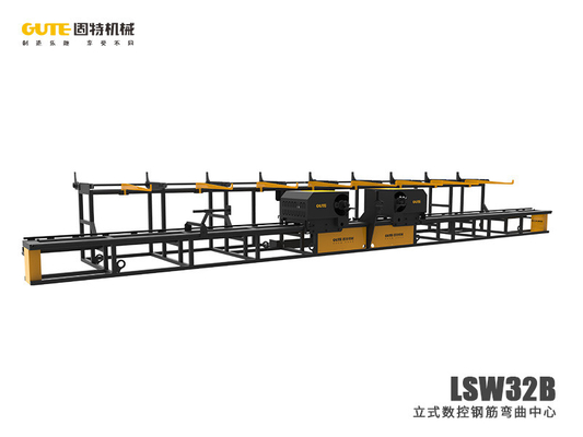 Buy 1m/Sec CNC Rebar Bending Machine Ribbed Bar Bender PLC Control online manufacture