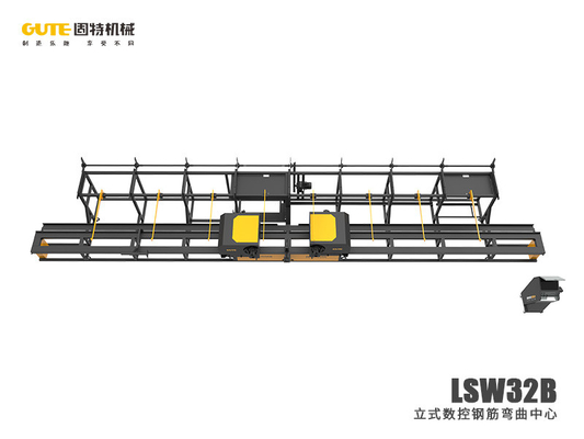 380V 420V Automatic Rebar Stirrup Bending Machine Double Head 18KW