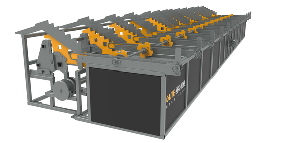 380V 50HZ 3P Steel Bar Rebar Feeder Machine 12*2.8*1.6m
