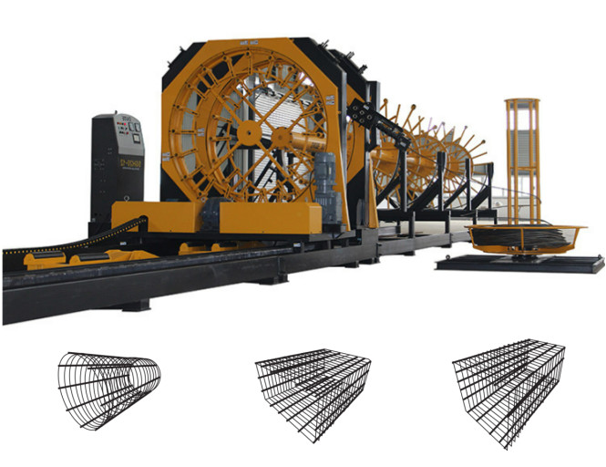 21KW Pile Cage Making Machine Equipment CNC High Strength