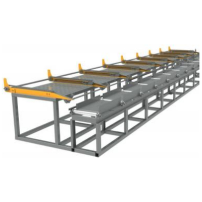 Good price 500mm Hydraulic Rebar Shear Line 42kw 380V Industrial Cutting Machine online