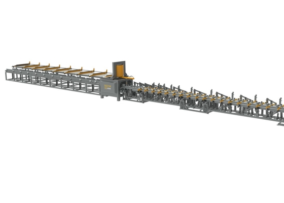 Good price Cutting Edge Width 500mm CNC Automatic Hydraulic Rebar Shearing Line 100m/Min online
